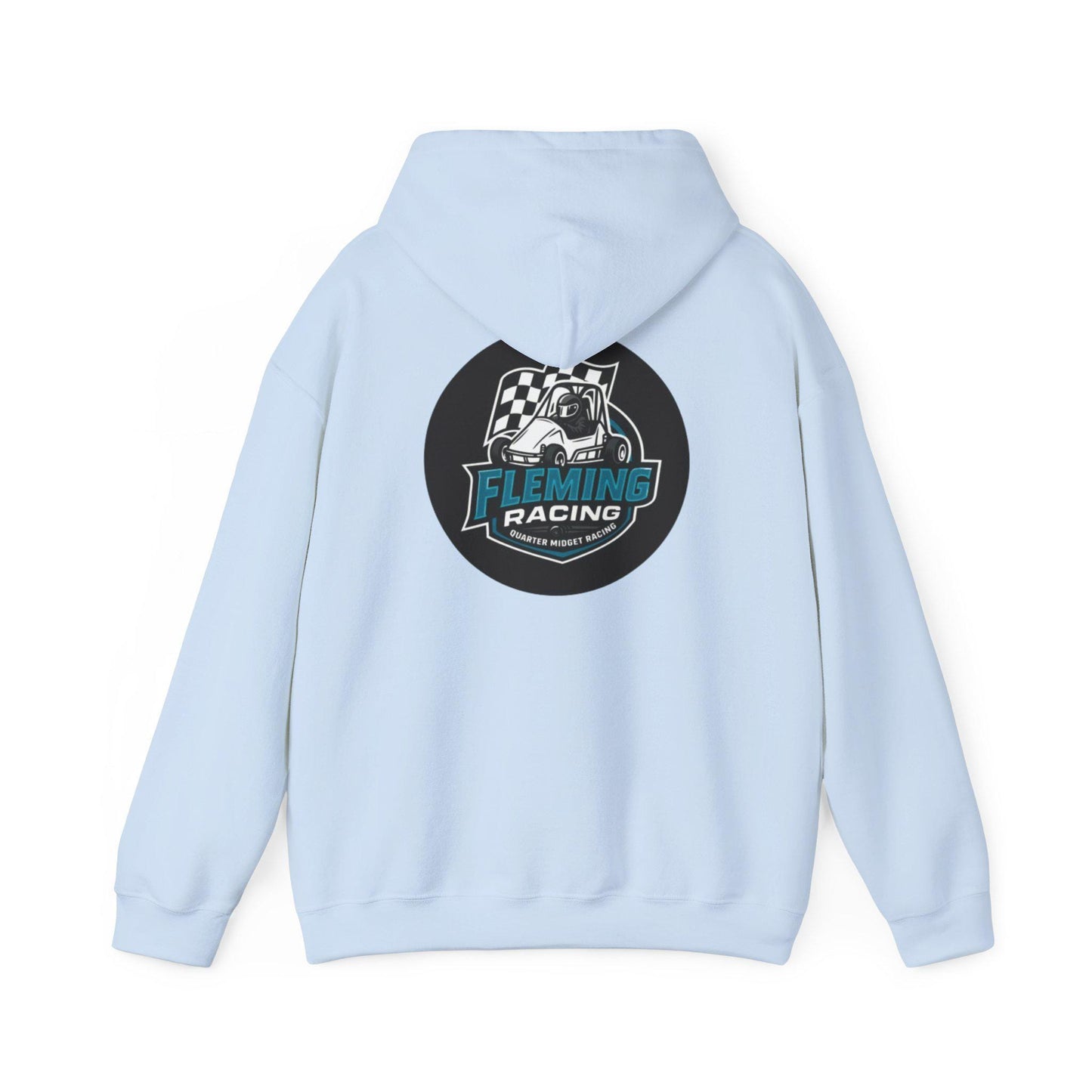 Fleming Racing Logo Hoodie | Racing Emblem Pullover