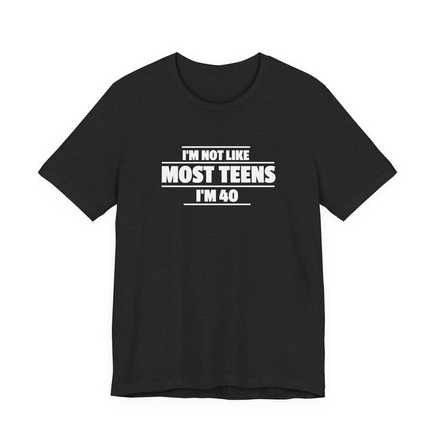 Confident Forty And Thriving Tee