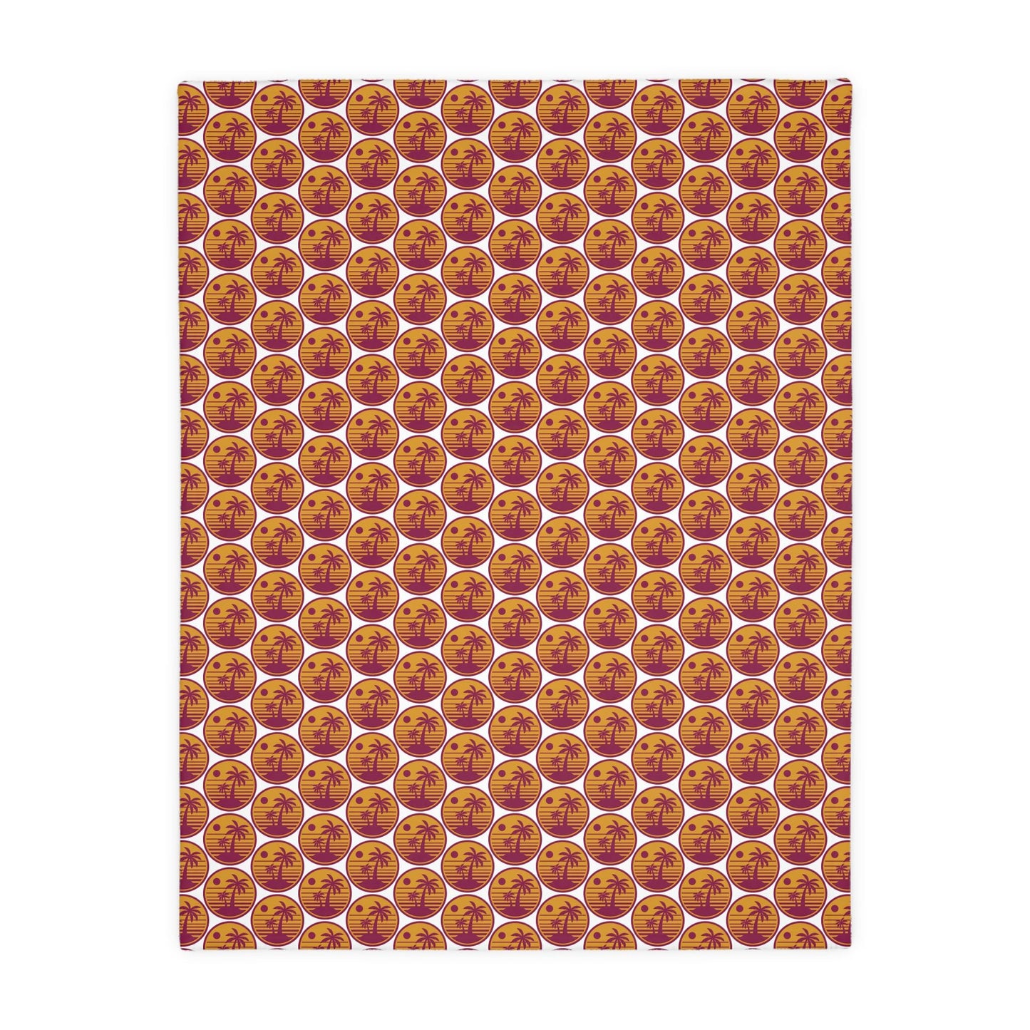 Celestial Pumpkin Pattern Blanket  Cozy Halloween Velveteen Throw