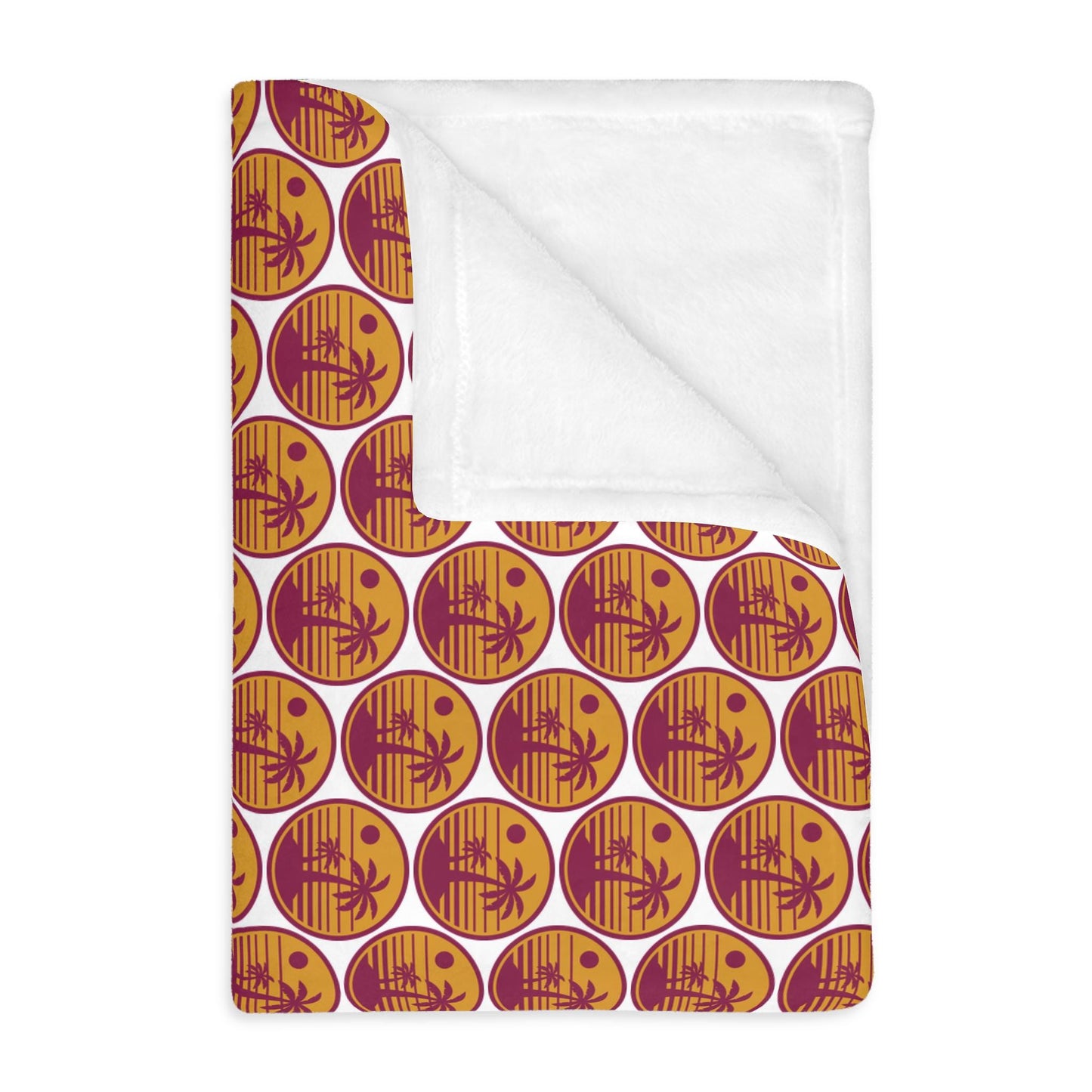 Celestial Pumpkin Pattern Blanket  Cozy Halloween Velveteen Throw