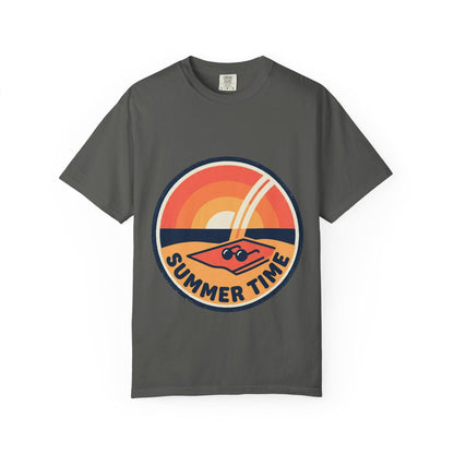 Summer Time Retro Sunset T-Shirt Vintage Beach Vibes Tee