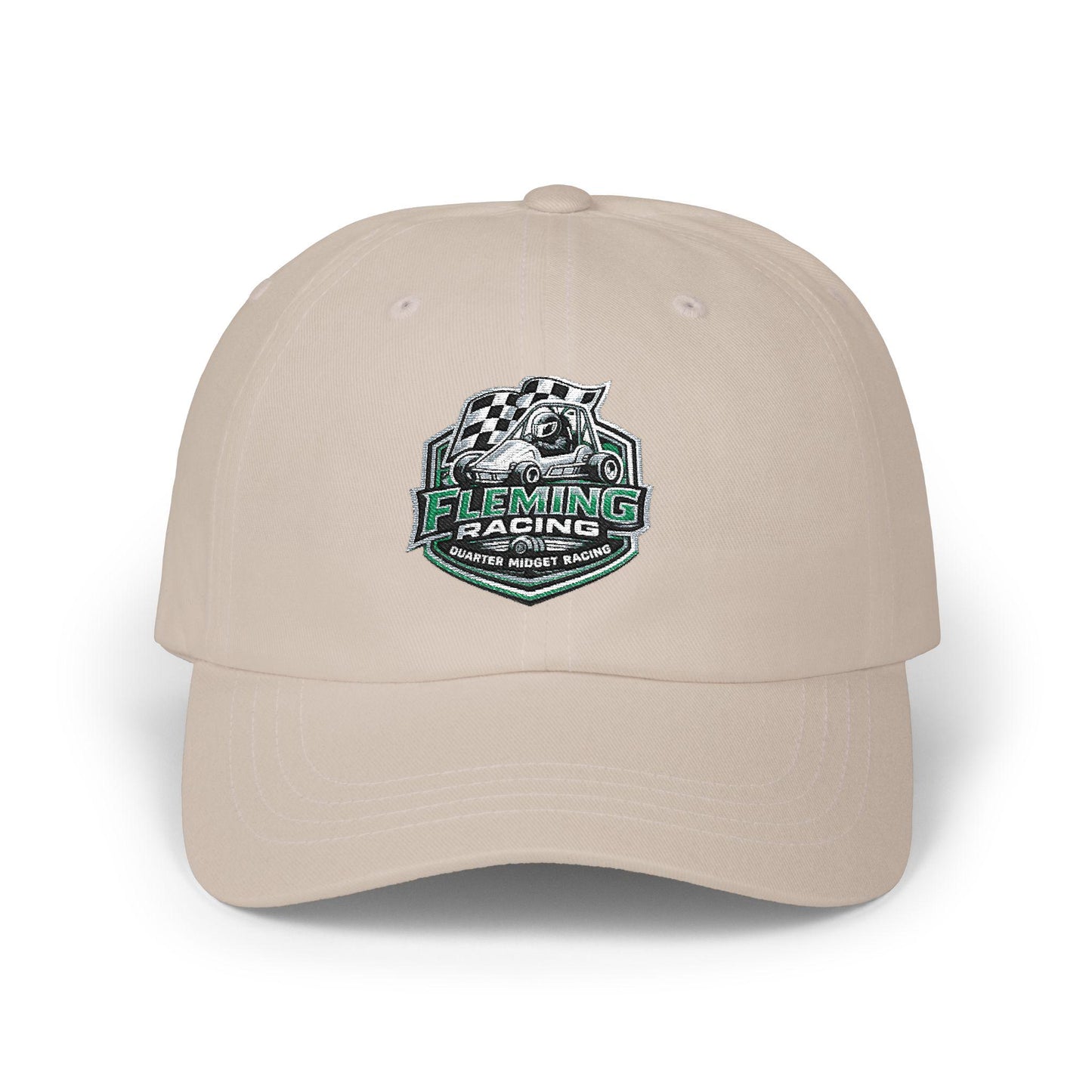 Fleming Racing Soccer Crest Cap | Classic Dad Cap