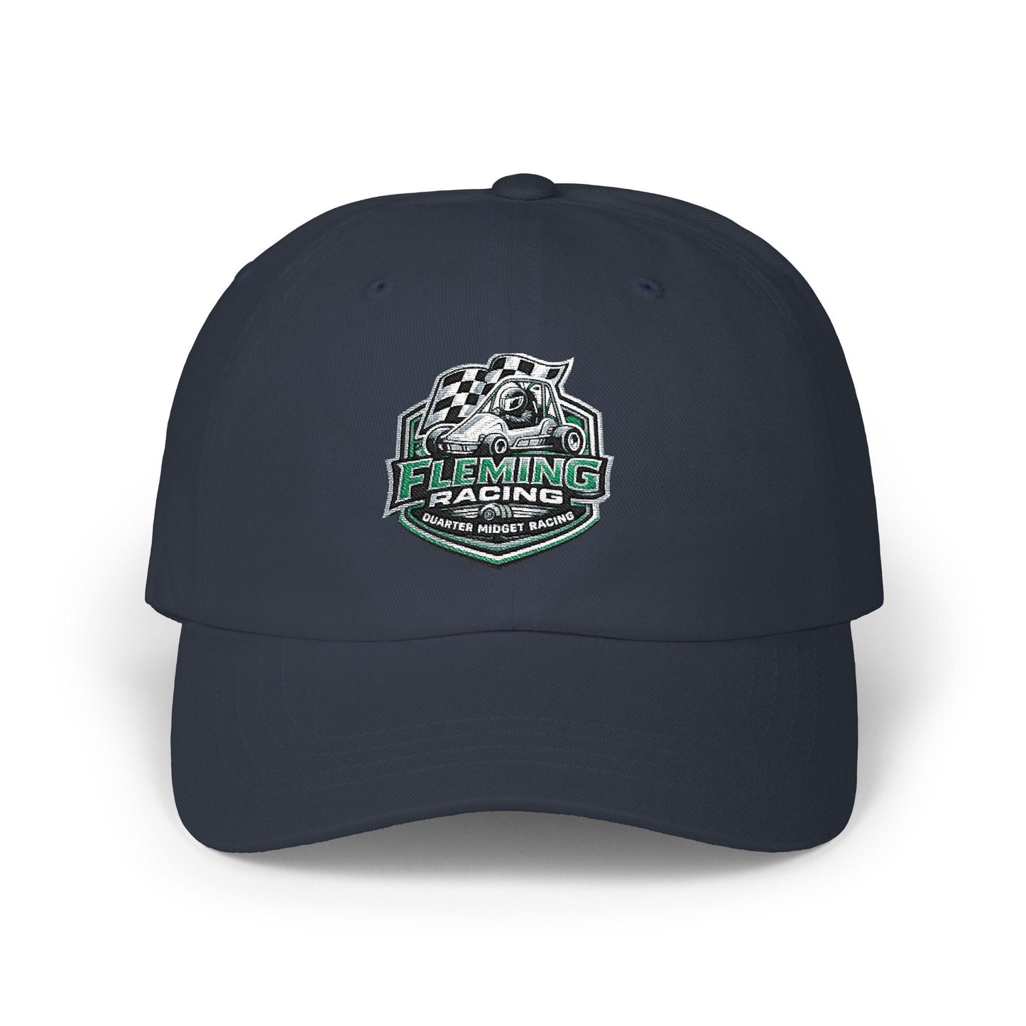 Fleming Racing Soccer Crest Cap | Classic Dad Cap