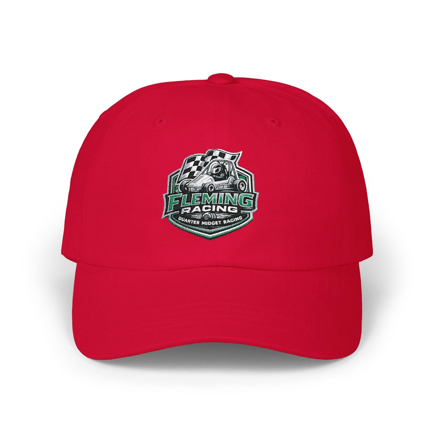 Fleming Racing Soccer Crest Cap | Classic Dad Cap