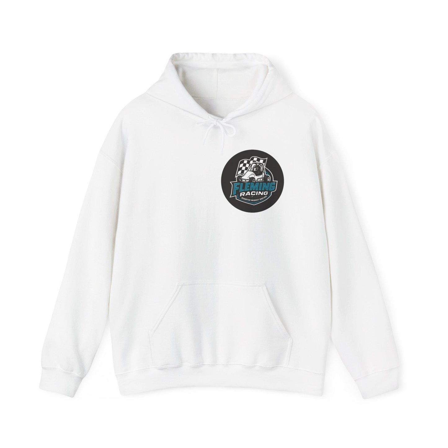 Fleming Racing Logo Hoodie | Racing Emblem Pullover