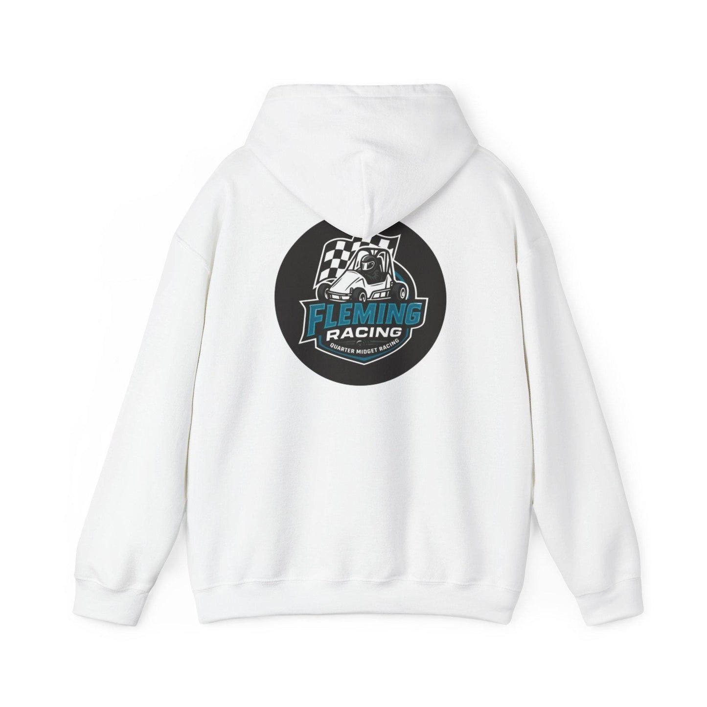 Fleming Racing Logo Hoodie | Racing Emblem Pullover