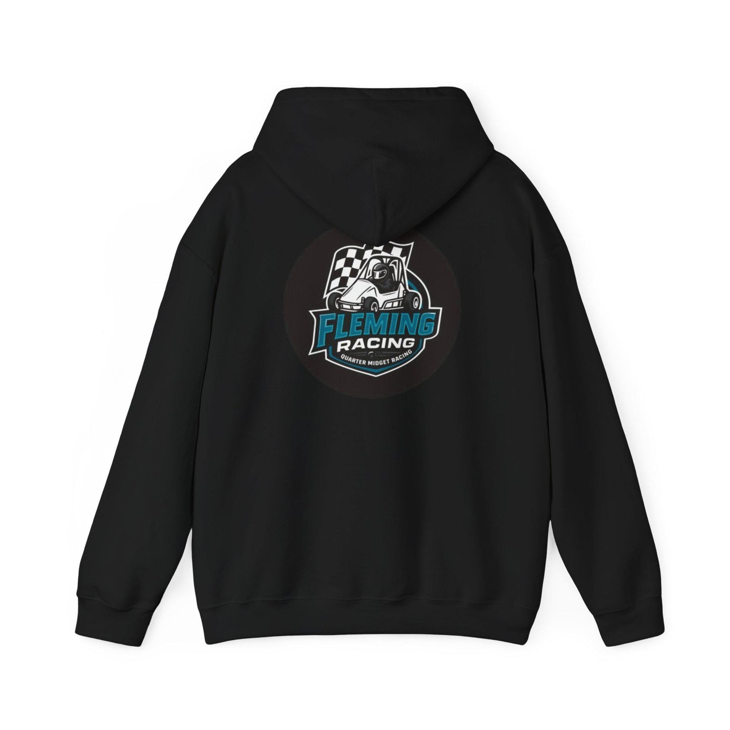 Fleming Racing Logo Hoodie | Racing Emblem Pullover