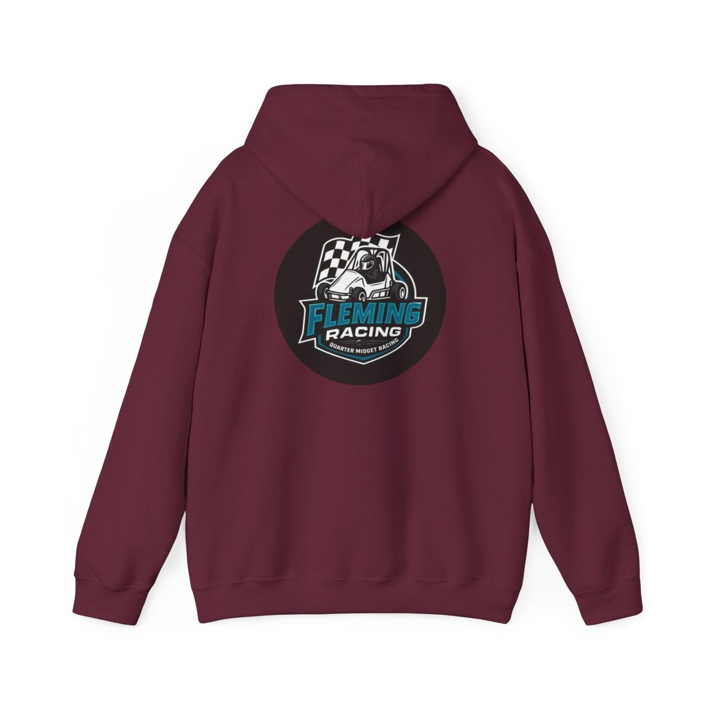 Fleming Racing Logo Hoodie | Racing Emblem Pullover
