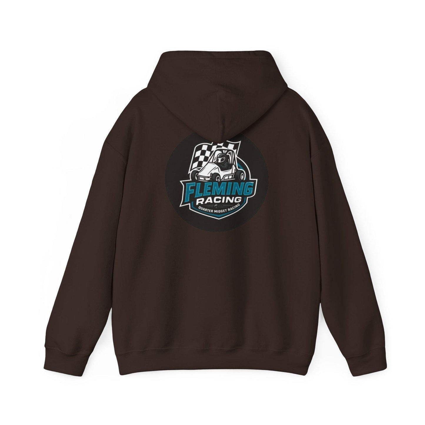 Fleming Racing Logo Hoodie | Racing Emblem Pullover