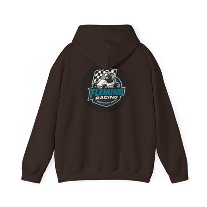 Fleming Racing Logo Hoodie | Racing Emblem Pullover