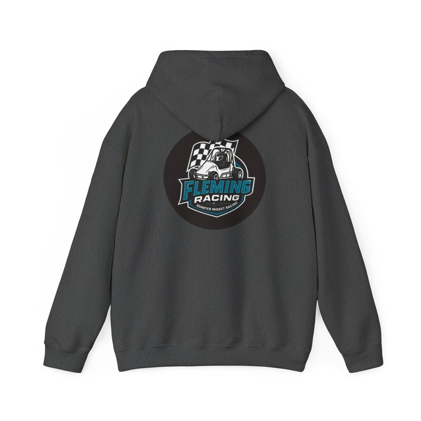 Fleming Racing Logo Hoodie | Racing Emblem Pullover