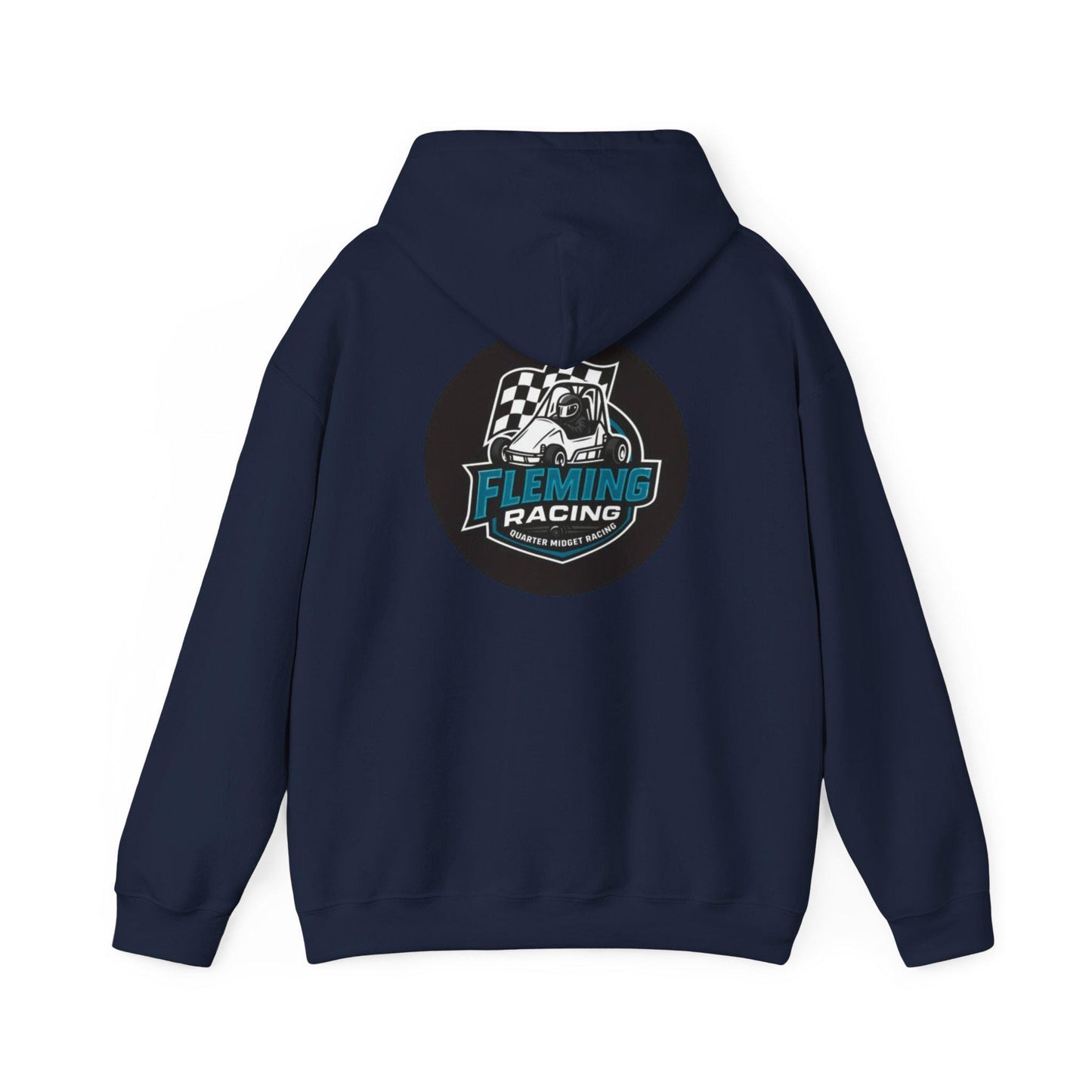 Fleming Racing Logo Hoodie | Racing Emblem Pullover
