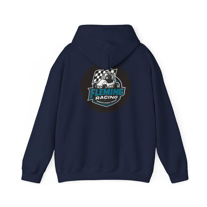 Fleming Racing Logo Hoodie | Racing Emblem Pullover