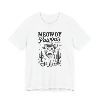 Bold Meowdy Graphic Tee