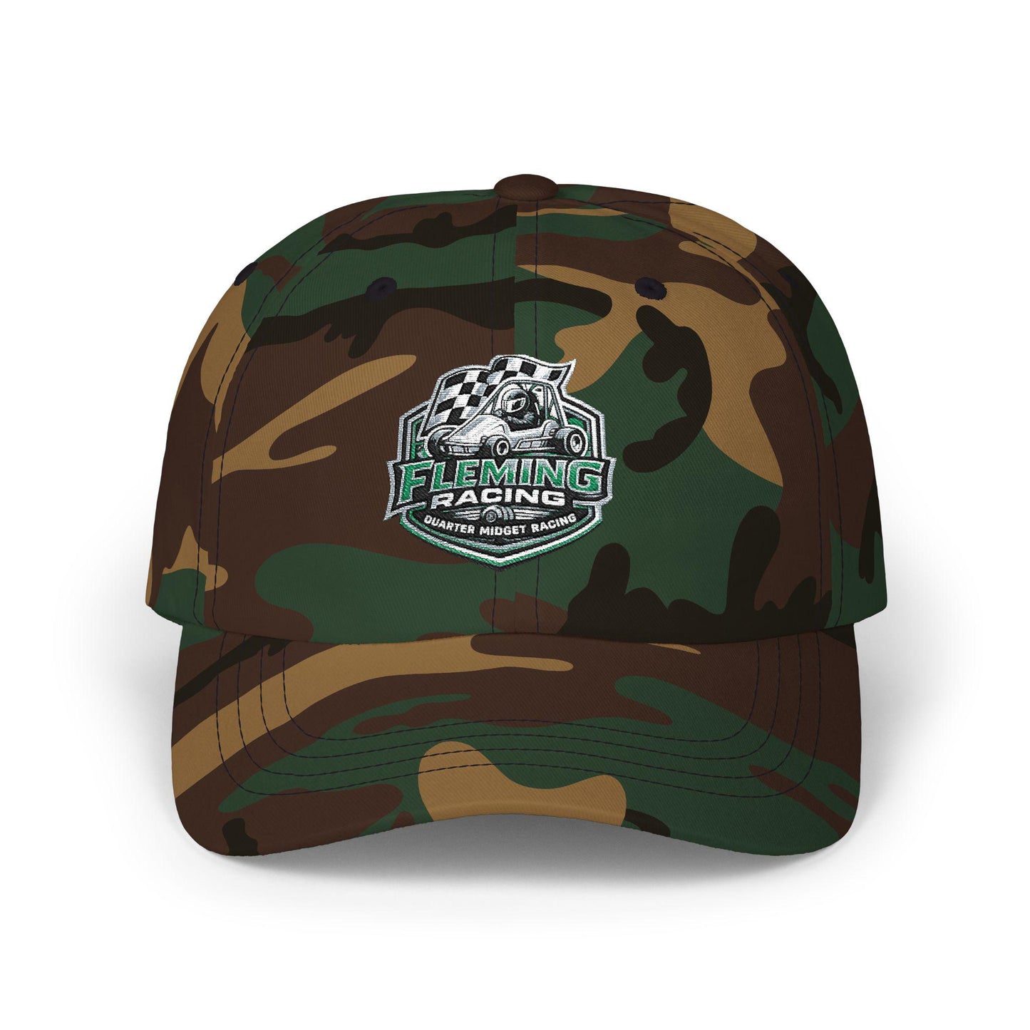 Fleming Racing Soccer Crest Cap | Classic Dad Cap