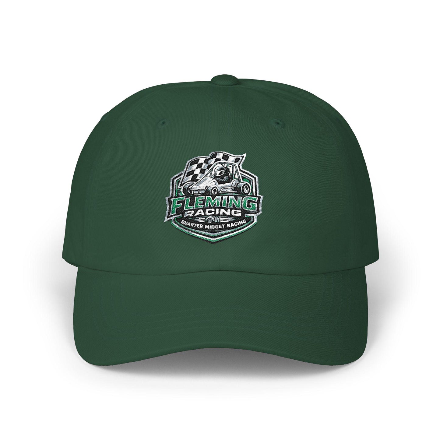Fleming Racing Soccer Crest Cap | Classic Dad Cap