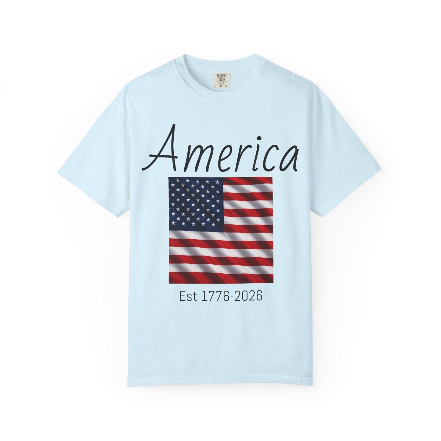 Vintage Eagle America T-Shirt, USA Flag 250th Anniversary Graphic Tee