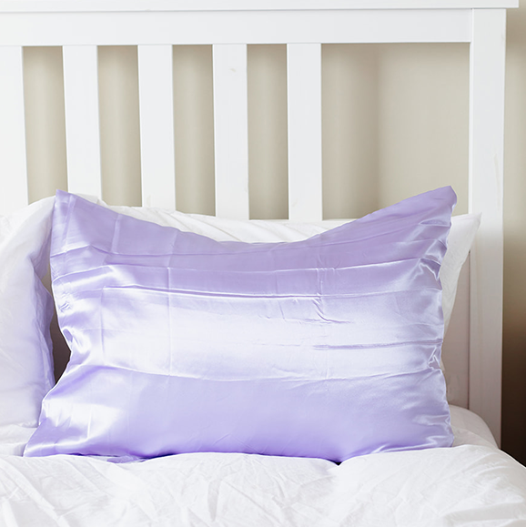 Lilac Deluxe Satin Pillowcase