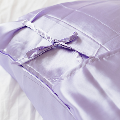 Lilac Deluxe Satin Pillowcase