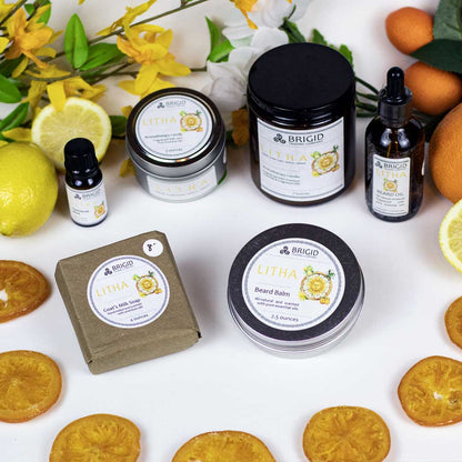 Litha Fragrance Roller – Lemon & Orange Natural Fragrance Oil