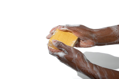 Turmeric & Lavender Shea Butter Bar Soap – Calming Brightening Cleanse
