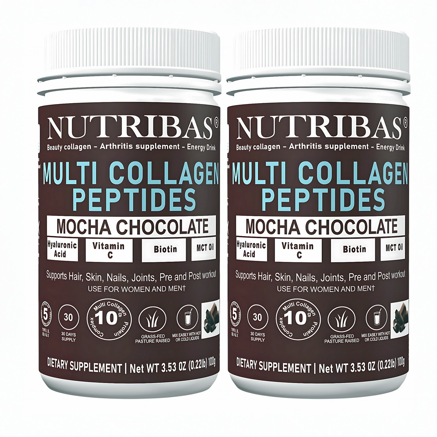Hydrolyzed Multi Collagen Mocha Chocolate, 100 g