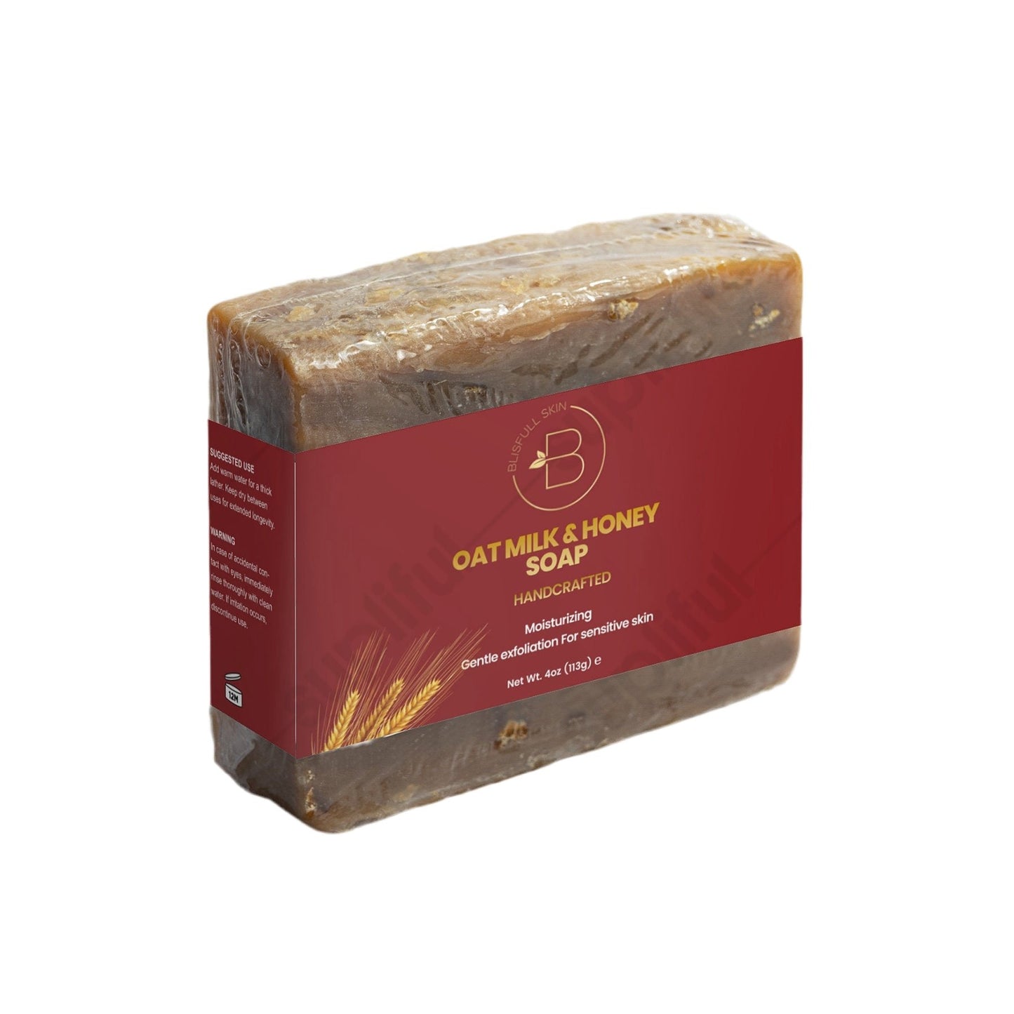 Oat Milk & Honey Soap for Dry Itchy Skin Relief