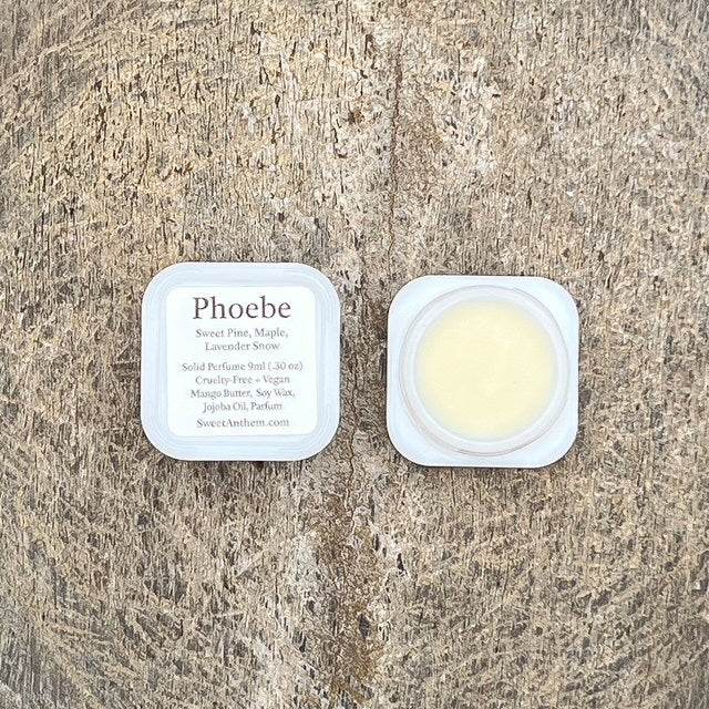 Phoebe - lavender, snow, & sweet pine