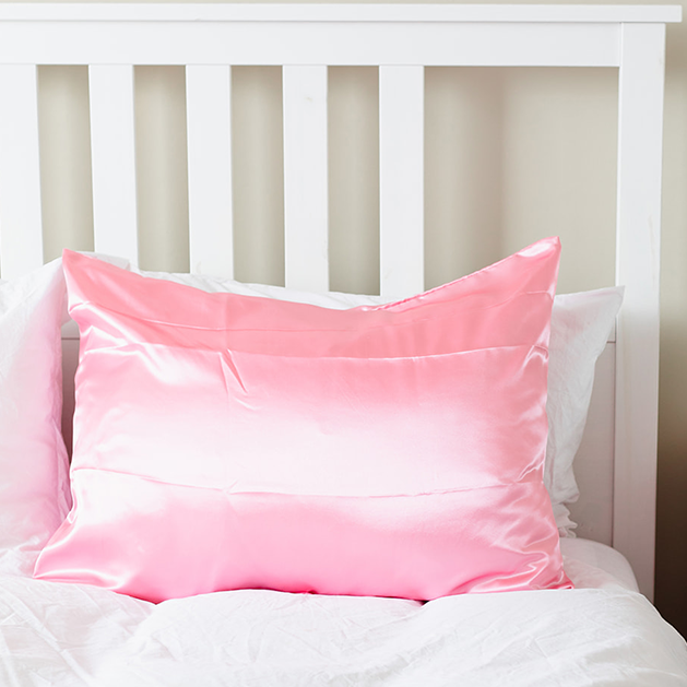 Pink Deluxe Satin Pillowcase