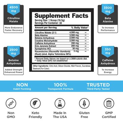 Pure Hype // High Stim Preworkout