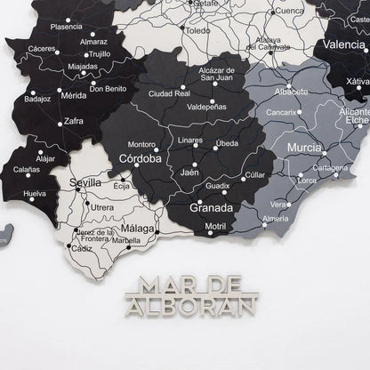 Wooden Map of Spain – Nordik