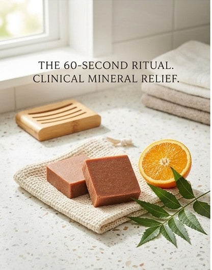Orange 10x & Dead Sea Mud Clinical Restoration Bar - Deep Detoxifying Soap