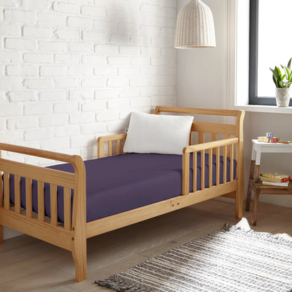 Cooling Bamboo Crib Fitted Sheet For Gentle Breathable Sleep