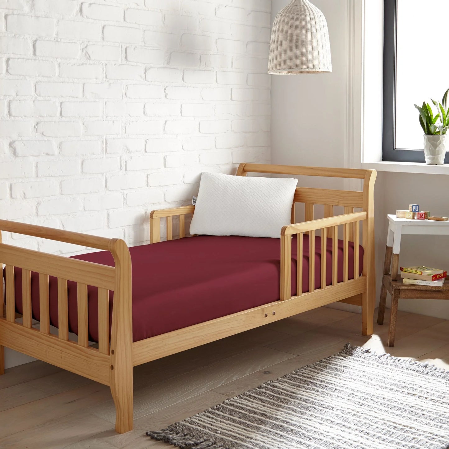 Cooling Bamboo Crib Fitted Sheet For Gentle Breathable Sleep