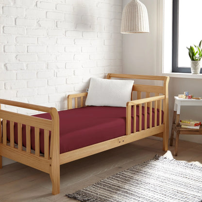 Cooling Bamboo Crib Fitted Sheet For Gentle Breathable Sleep