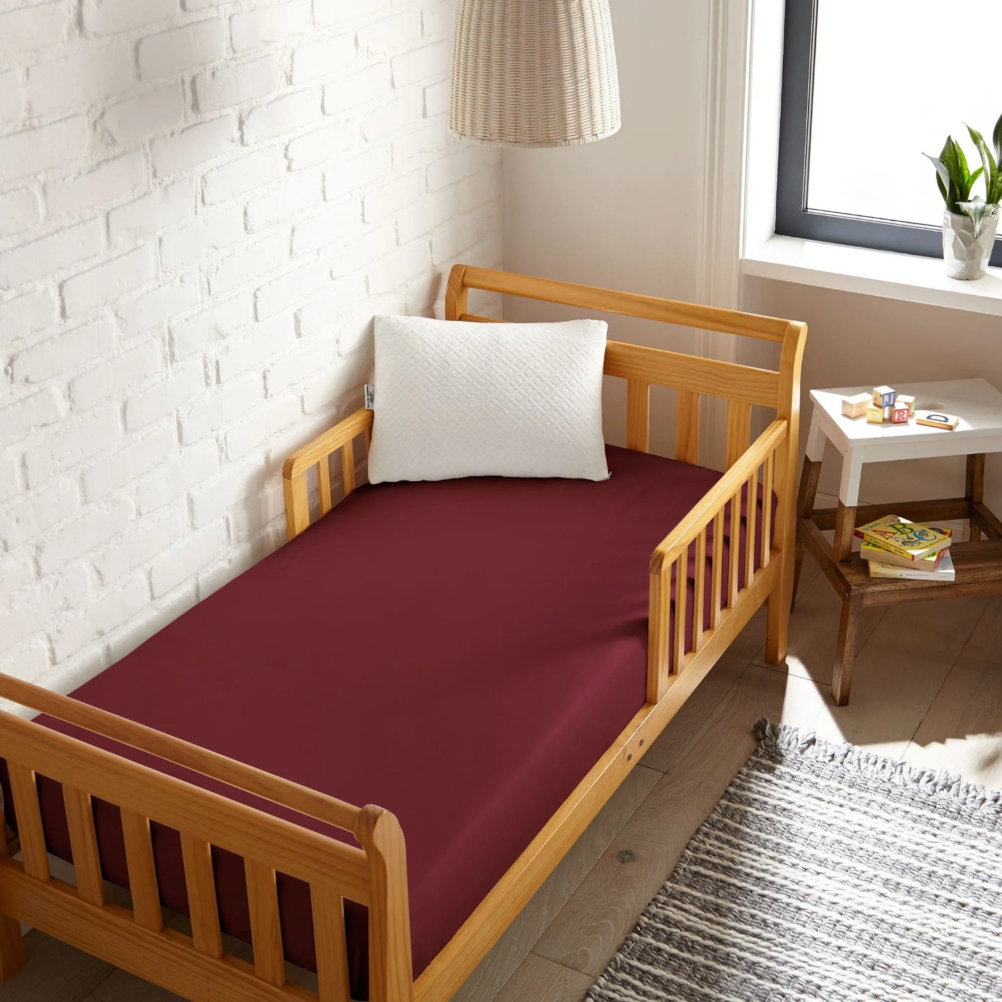 Cooling Bamboo Crib Fitted Sheet For Gentle Breathable Sleep