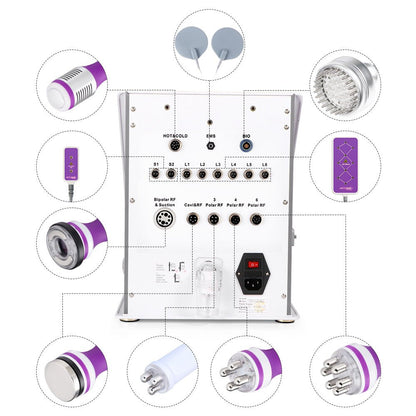 Shape Tactics 10-in-1 Ultrasonic 40K Cavitation RF Vacuum System