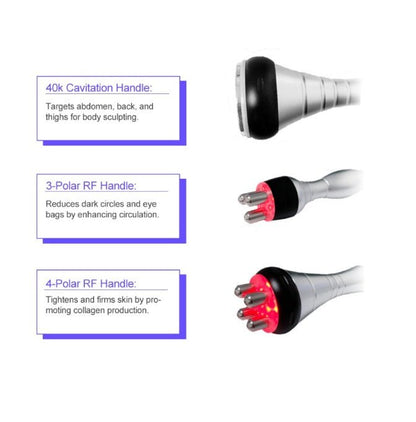 Shape Tactics 3-in-1 Cavitation RF Body Contouring and Skin Firming Machine