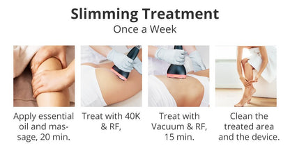 Shape Tactics 40K Cavitation and RF Vacuum Contouring System