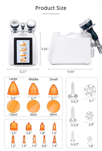 Shape Tactics 40K Cavitation and RF Vacuum Contouring System