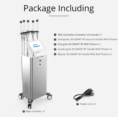 Shape Tactics 5-in-1 Unoisetion Cavitation 2.0 3D Smart Vacuum RF System