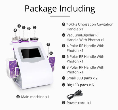 Shape Tactics 6-in-1 40K LED RF Wellness System