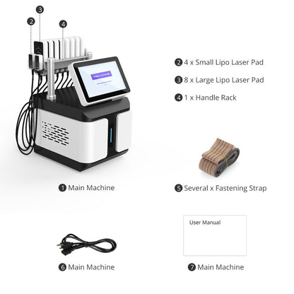 Shape Tactics 6D Body Sculpting LED Laser with 6 Wavelengths