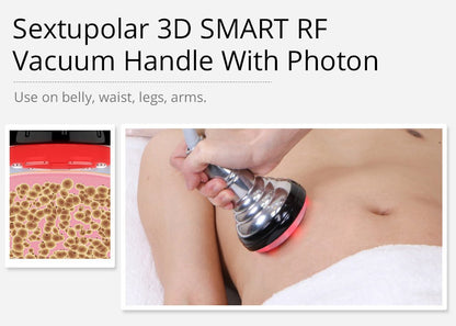 Shape Tactics 8-in-1 Cavitation RF Bio Hot and Cold Therapy System