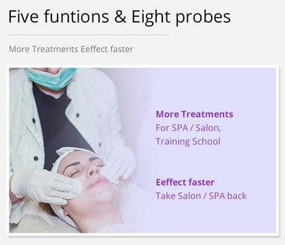 Shape Tactics 8-in-1 Cavitation RF Bio Hot and Cold Therapy System