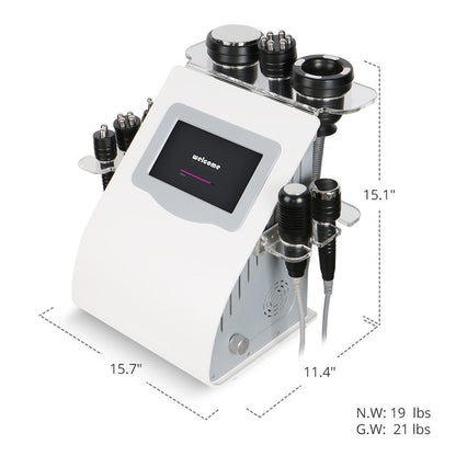 Shape Tactics 8-in-1 Unoisetion Cavitation RF Bio Cooling Hammer System