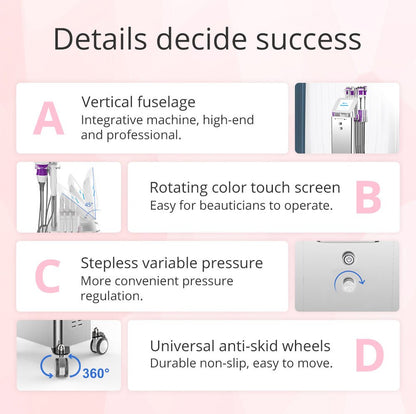 Shape Tactics 9-in-1 Unoisetion Cavitation RF Vacuum Bio Photon System