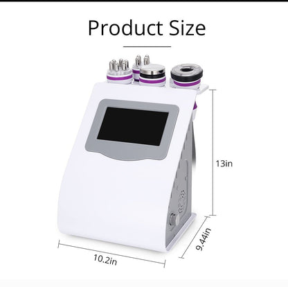 Shape Tactics 5-in-1 Ultrasonic Cavitation Vacuum RF Beauty System