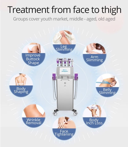 Shape Tactics 6-in-1 Cavitation Lipo Laser Photon RF System