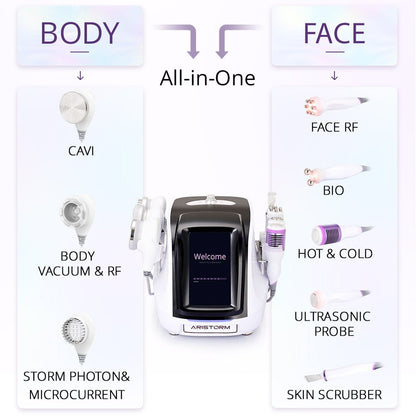 Shape Tactics 8-in-1 Cavitation RF Body Sculpting System